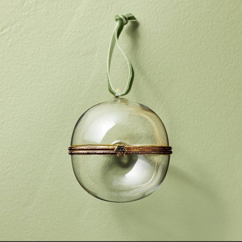 Hinged Glass Christmas Tree Ornament - Hearth & Hand™ with Magnolia